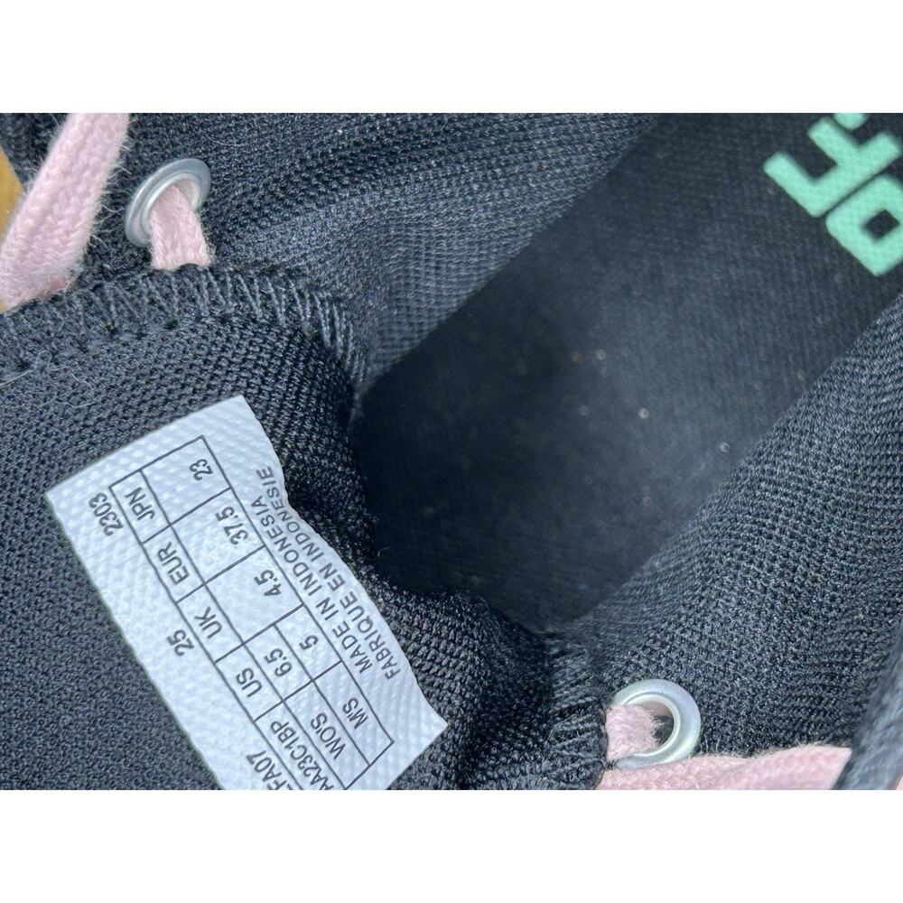 PF Flyers All American Hi Top Black Pink Sneaker Men 5 Women 6.5 - Picture 8 of 10